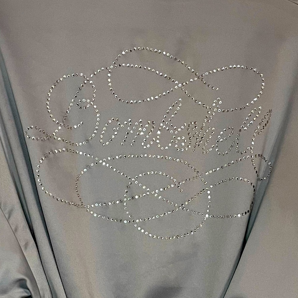 Victoria’s Secret Rhinestone Bombshell Satin Robe